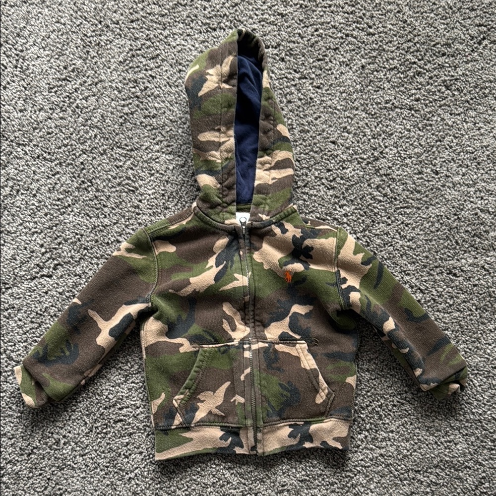 Ralph Lauren Camouflage Hooded Jacket